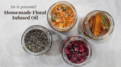 Homemade Floral Infused Oil
