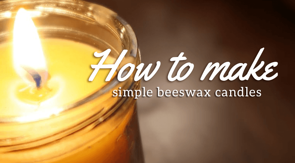 Beeswax Candles Raw Essentials