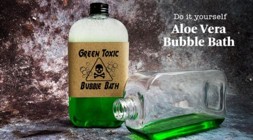 Halloween Green Toxic Bubble Bath