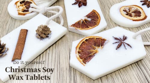 Christmas Soy Wax Tablets